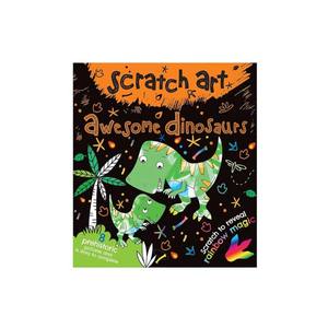 Scratch Art - Awesome Dinosaurs