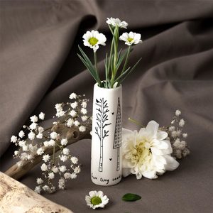 Mini Bud Vase - From Tiny Seeds Grows Mighty Trees (8cm)