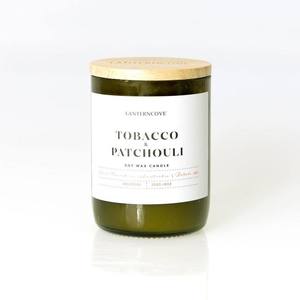 Jade Candle – Tobacco & Patchouli