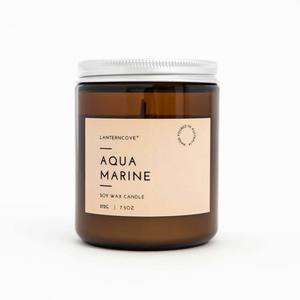 Lantern Cove: Glo Candle - Aqua Marine