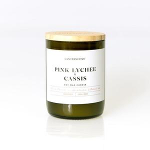 Jade Candle – Pink Lychee & Cassis