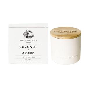 Lantern Cove: Hamptons Candle – Coconut & Amber