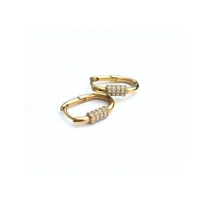 Lindi Kingi: Eden Gold Hoop Earrings