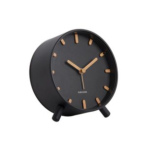 Grace Alarm Clock with Light - Black