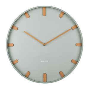 Hidden Gems: Grace Wall Clock - Grayed Jade (40cm)