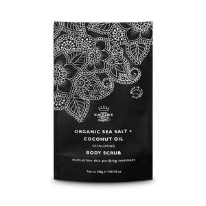 Empire Australia: Organic Sea Salt & Coconut Oil Body Scrub (200g)