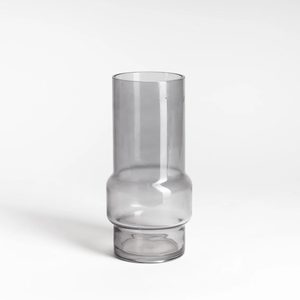 Norton Grey Glass Vase (25cm)