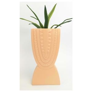 Addie Rainbow Vase - Sand (22.5cm)