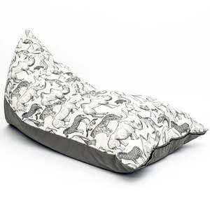 Cocoon Couture: Kids Wild Ones Bean Bag & Liner - Charcoal