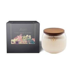 Hand Blown Glass Candle Refil - Asri