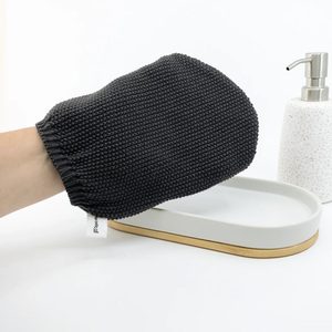 Organic Cotton Wash Mitt - Poppy Seed