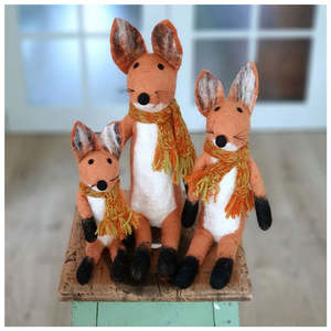 Handmade NZ Wool Fox – Small