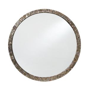 Shells: Mosaic Natural Shell Mirror (76cm)