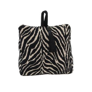 Animal Print Tassel Door Stop