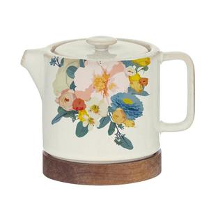 Leaf Bean: Floralison Teapot with Infuser (760ml)
