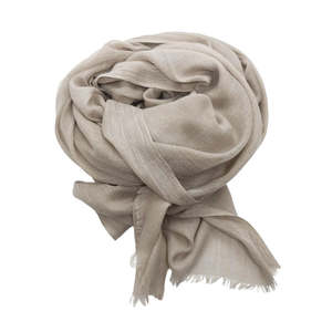 Davis Lester: Soft Bamboo Scarf – Cafe Au Lait