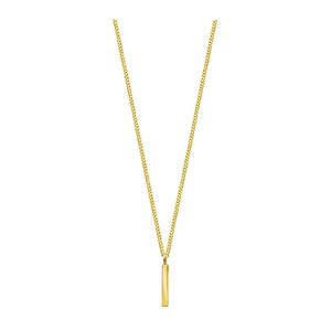 Fine Line Necklace - Gold