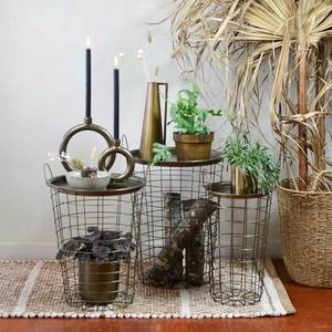 Nesting Basket Table Set