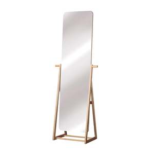 Freestanding Bamboo Mirror