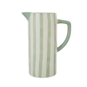 Hollis Striped Ceramic Jug