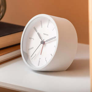 Belle Alarm Clock - White