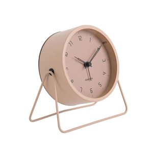 Alarm Clocks: Stark Alarm Clock with Light - Faded Pink