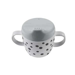 Spots Dots: Happy Dots Spout Cup - Grey