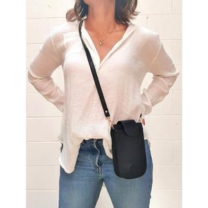 Lexi Black Phone Bag
