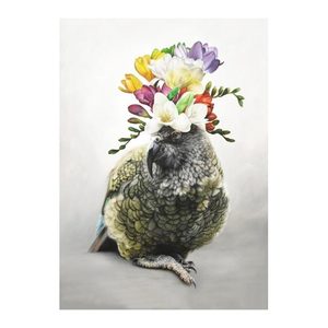 Cotton Tea Towel - Freesia Kahlo