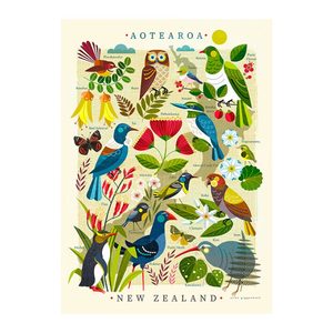 Cotton Tea Towel - Aotearoa