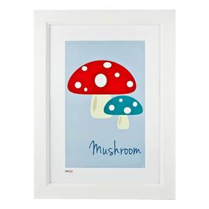 Pint Size: Mushroom Print (A3)