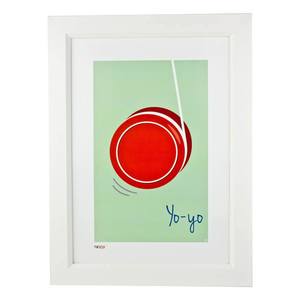 Pint Size: Yo-yo Print (A3)