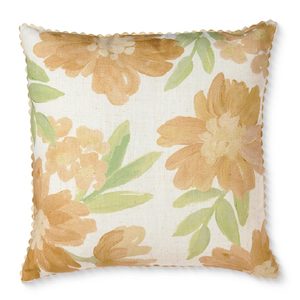 Mustard Yellow: Rosie Caramel Cushion Cover (50cm)