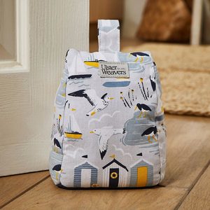 Blue Glorious Blue: Cotton Seashore Doorstop