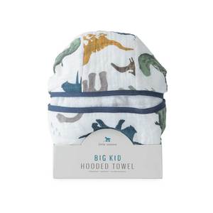 Dinosaurs: Big Kids Hooded Towel – Dino Friends