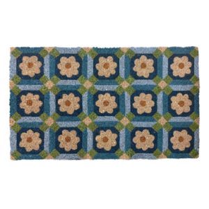 Mosaic Daisy Doormat