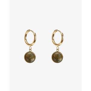 Gold Moss Earrings