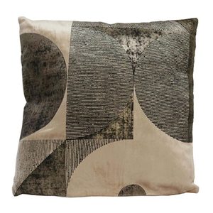 Velvet: Abstract Velvet Cushion (50cm)