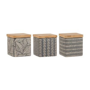 Ladelle: Orion Charcoal Canister Set (3pc)