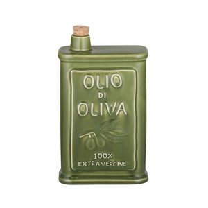 Glorious Green: Olio Ceramic Oil Bottle