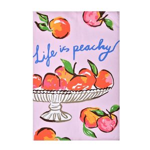 Ulster Weavers: Summer Fruits Peach Tea Towel