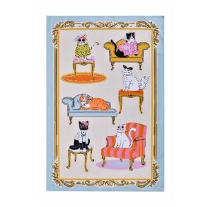 Ulster Weavers: Cool Cats Tea Towel