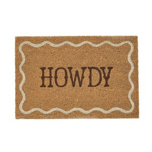 Earthy Tones: Howdy Doormat (40x60cm)