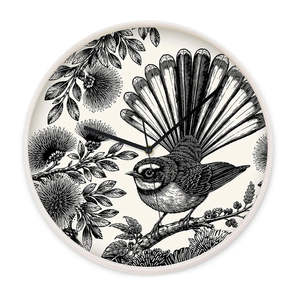 In Bloom Fantail Clock (32cm)