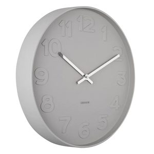 Mr Grey Numbers Wall Clock (37.5cm)