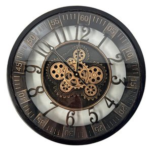 Bezel Moving Gear Clock (46cm)