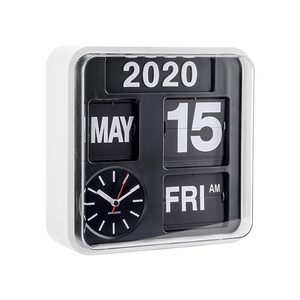 Clocks: Mini Flip Clock – White