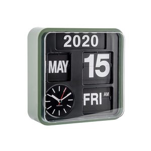 Mini Flip Clock – Jungle Green