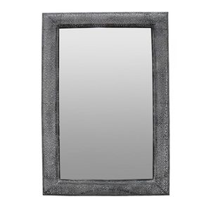 Large Rectangle Black Marrakesh Mirror (95cm)