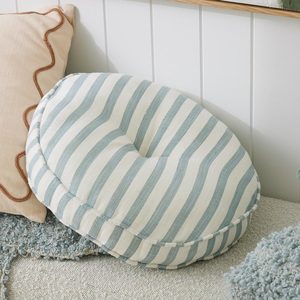 Cushions: Montauk Stripe Round Cushion (40cm)